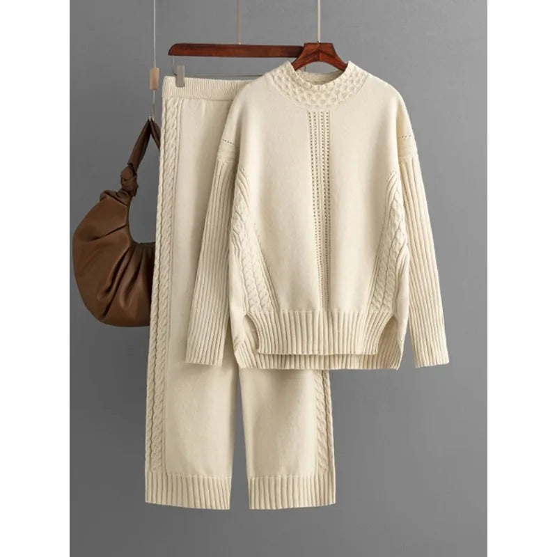 Cozy Elegance Knit Two-Piece Set