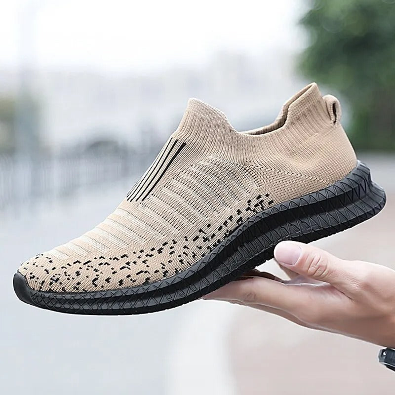 Breathable Slip-On Sneakers – Lightweight Shoes