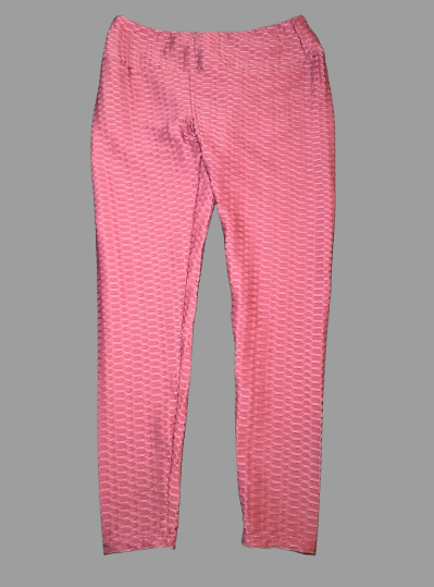 6 Pack Bundle of Anti-Cellulite High Waisted Textured Tiktok Leggings