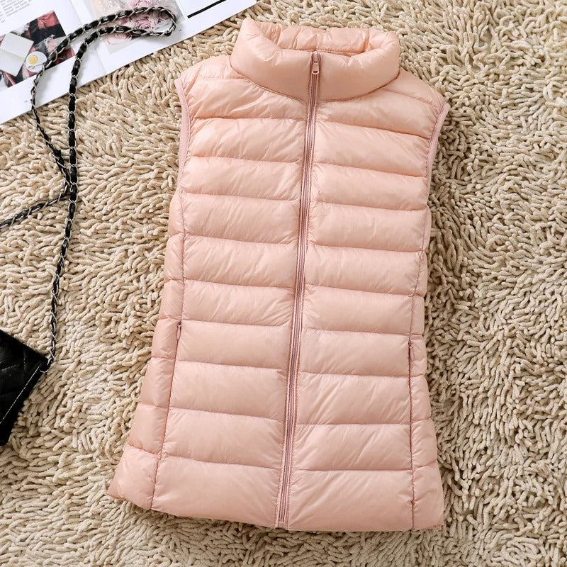 Women's Ultra Light Sleeveless Jacket Vest