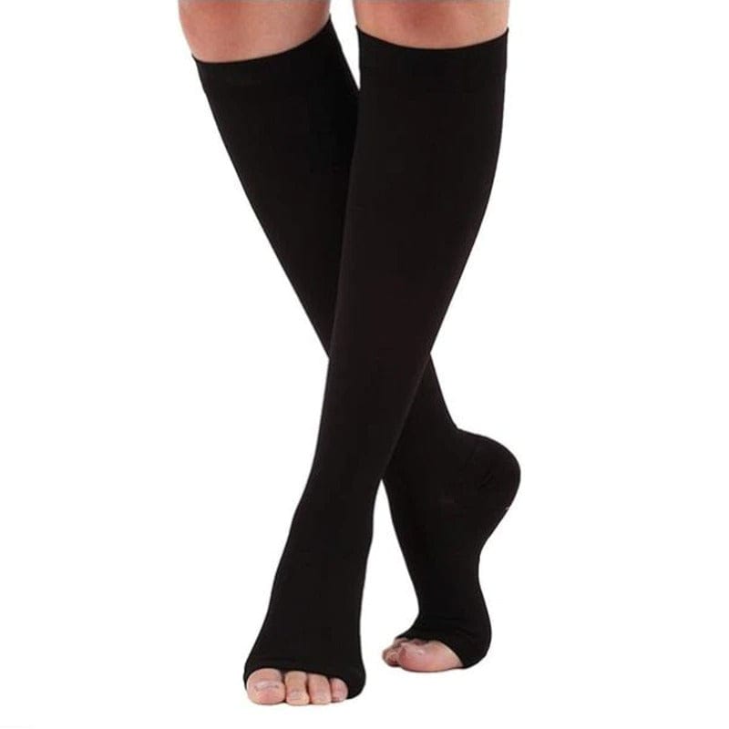 Open Toe Compression Socks