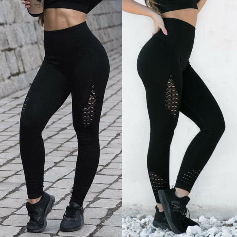 Breathable Energy Fitness High Waisted Leggings