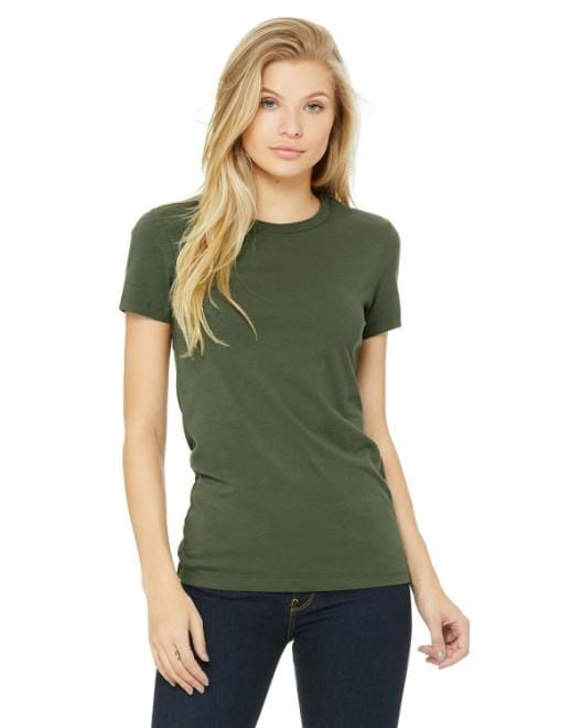 Women's Premium Wash Crew Neck Tee