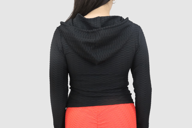 Textured Hoodie