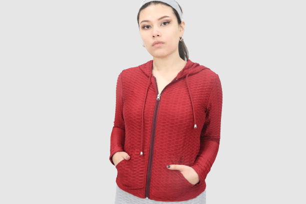 Textured Hoodie