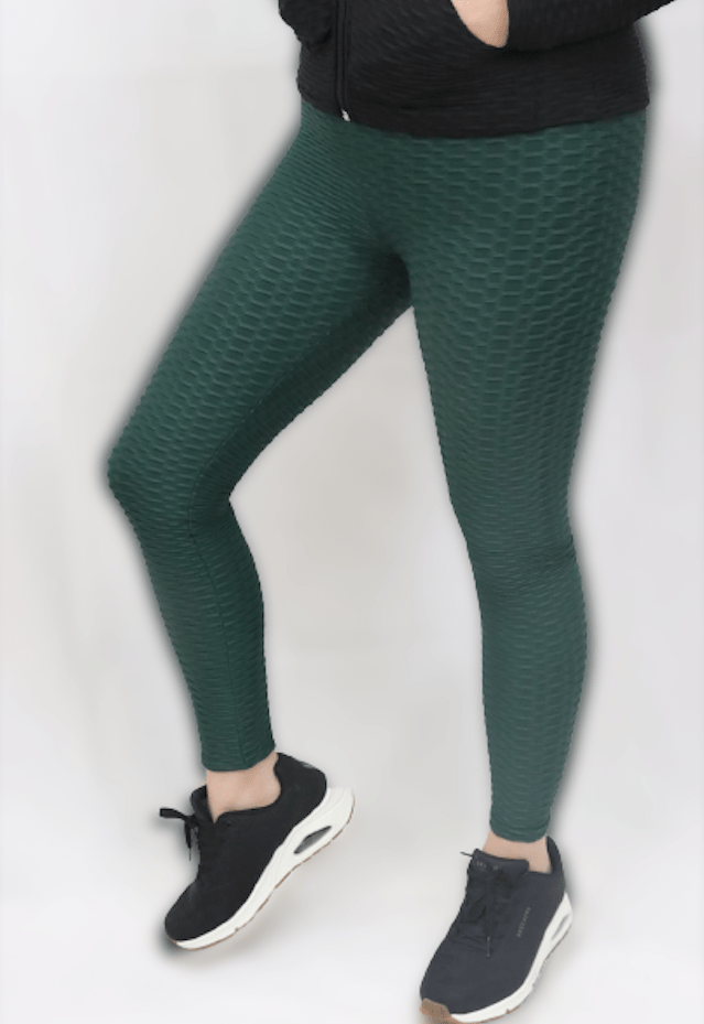 Anti-Cellulite High Waisted Textured Leggings