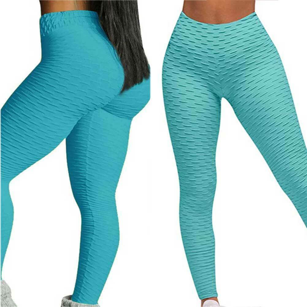 Anti-Cellulite High Waisted Textured Leggings