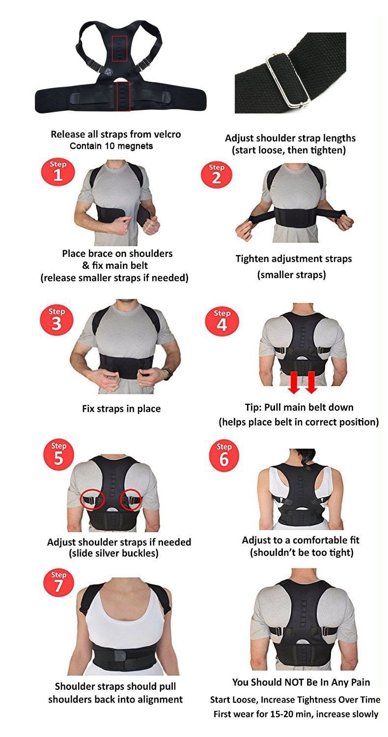 Magnetic Posture Corrector & Back Brace