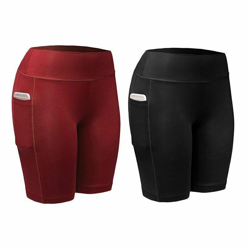 Compression Shorts with Pockets