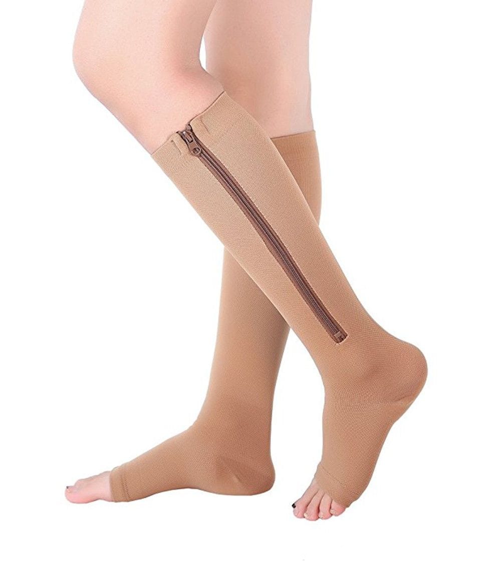 Open Toe Compression Socks