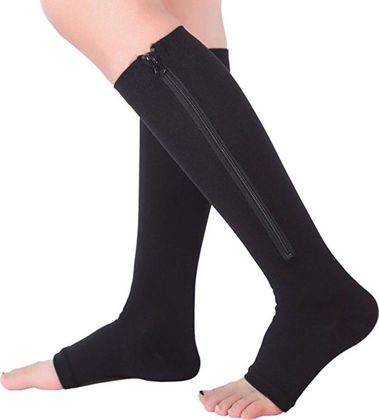 Open Toe Compression Socks