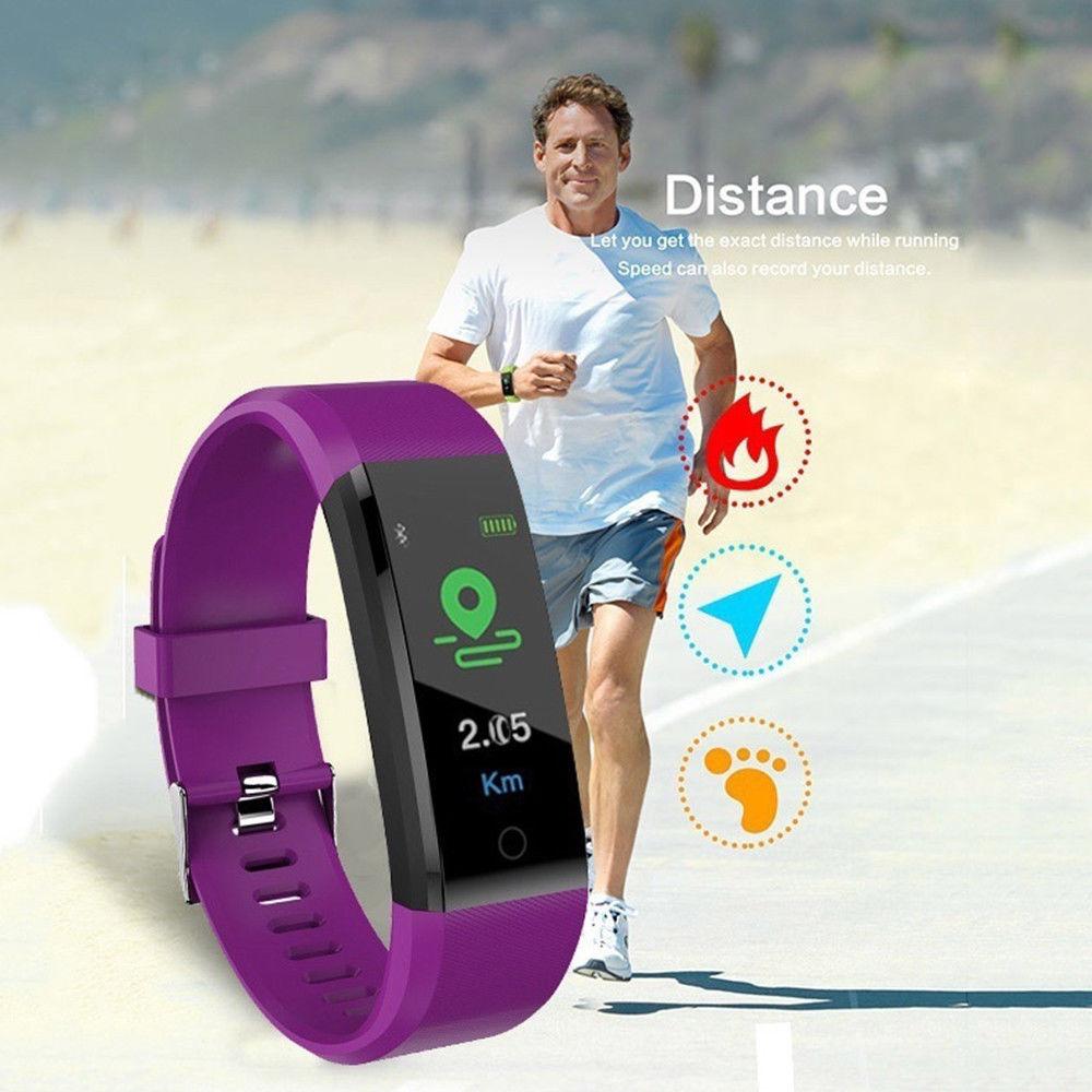 Waterproof Smart Watch - Blood Pressure Monitor, Heart Rate Monitor, Sleep Monitor