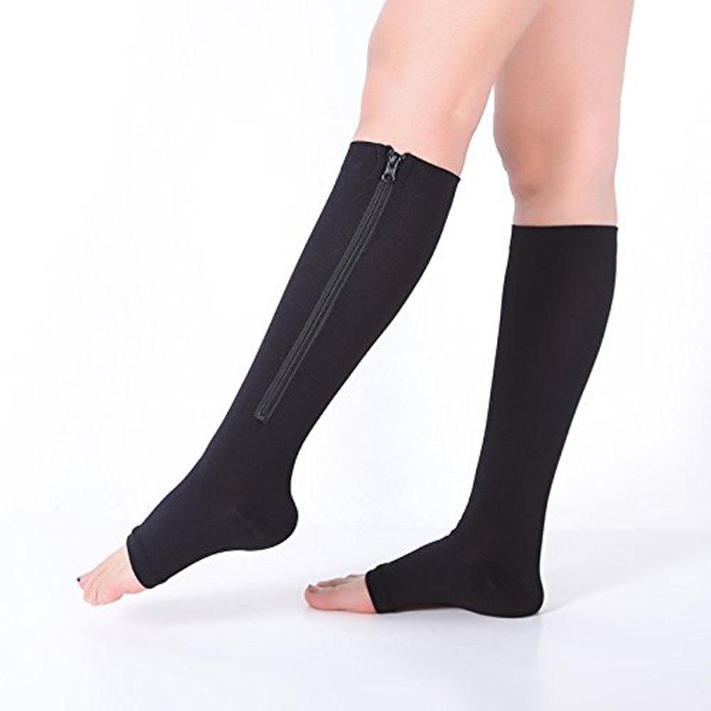 Open Toe Compression Socks