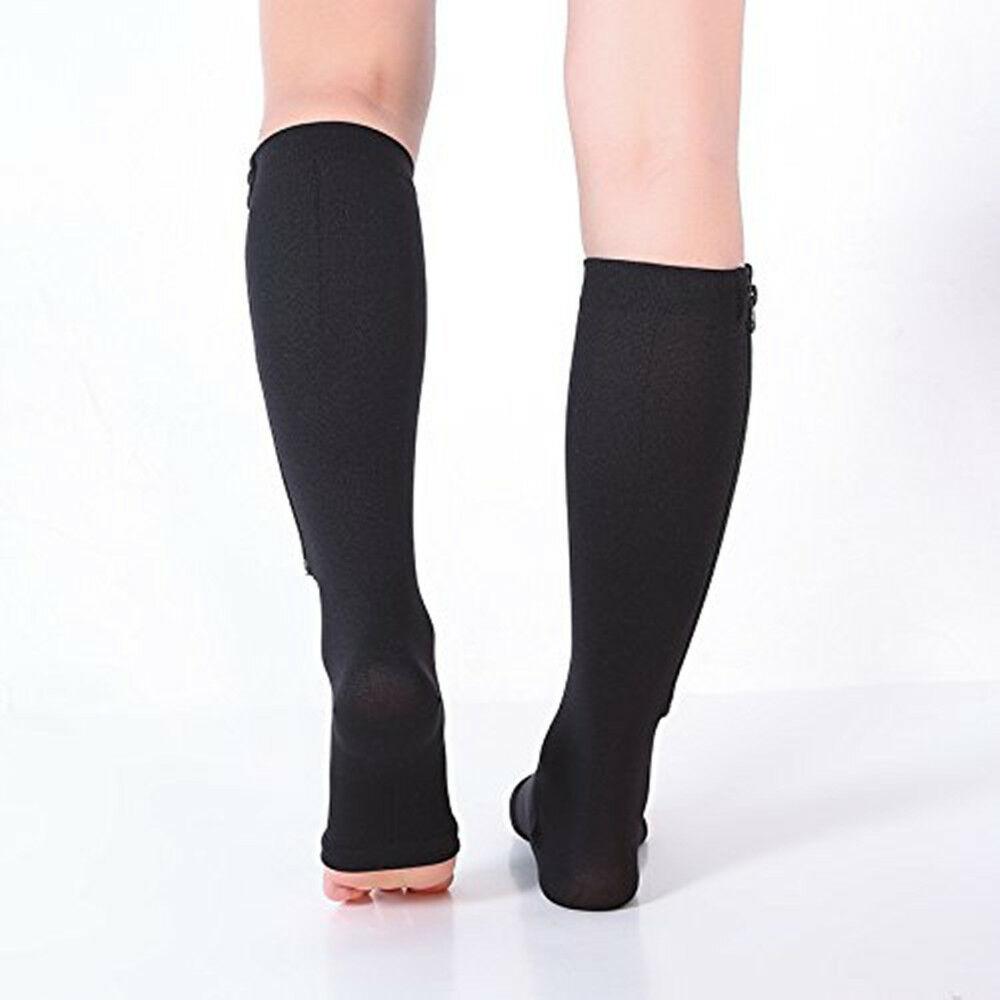 Open Toe Compression Socks