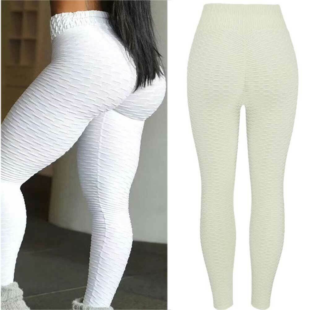 Anti-Cellulite High Waisted Textured Leggings