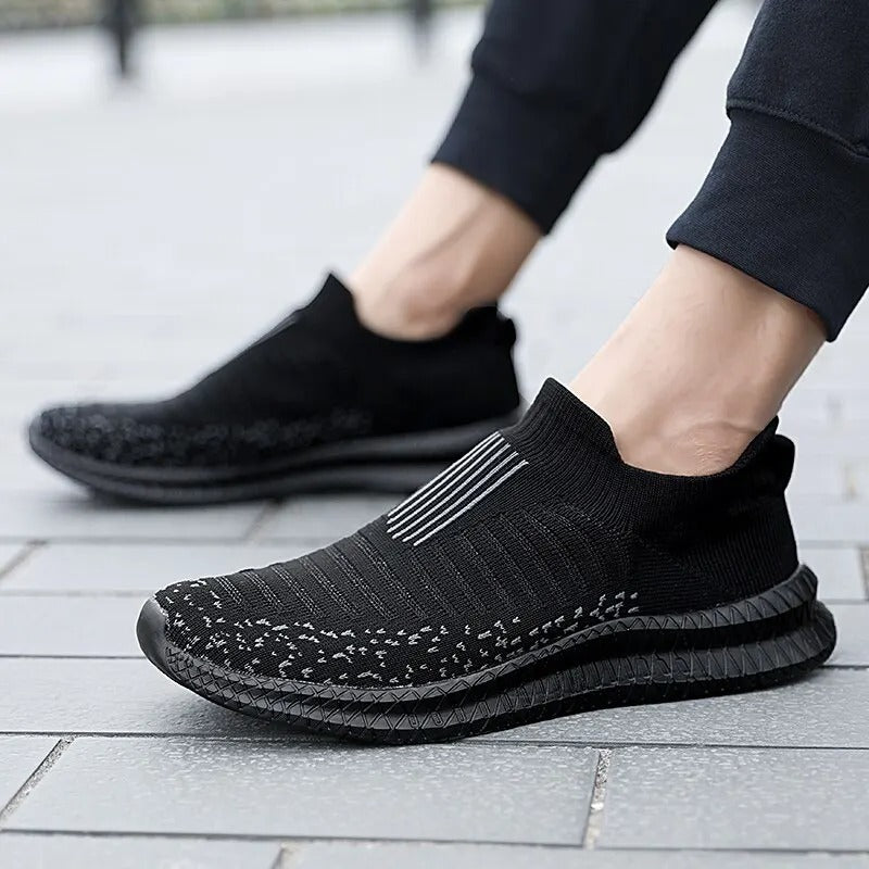 Breathable Slip-On Sneakers – Lightweight Shoes