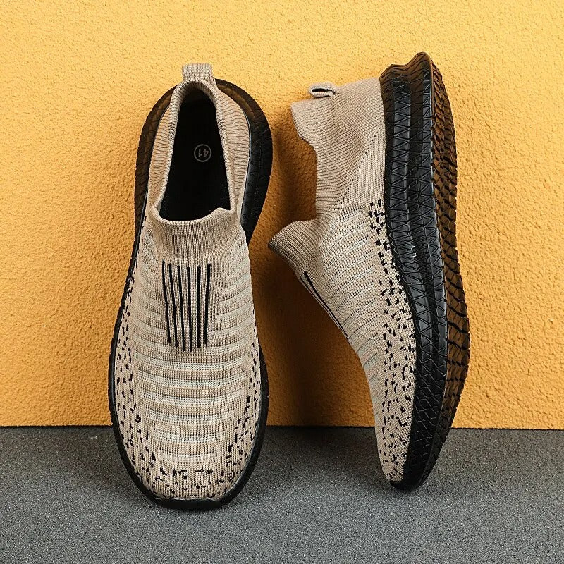 Breathable Slip-On Sneakers – Lightweight Shoes