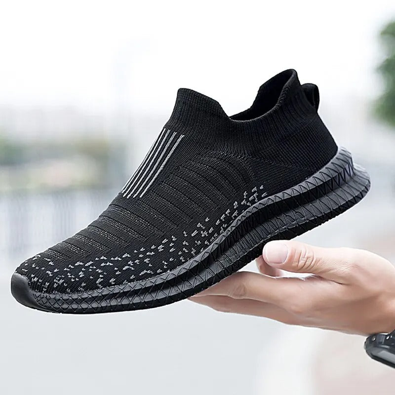 Breathable Slip-On Sneakers – Lightweight Shoes