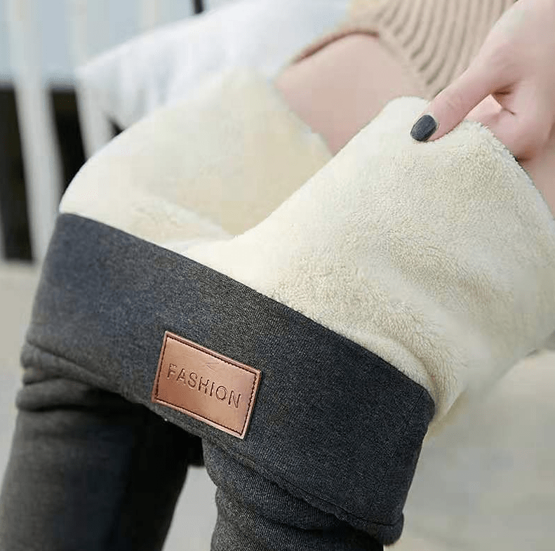 Warm Thickened Thermal Fleece Lined Winter Leggings