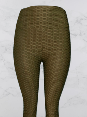Anti-Cellulite High Waisted Textured Leggings